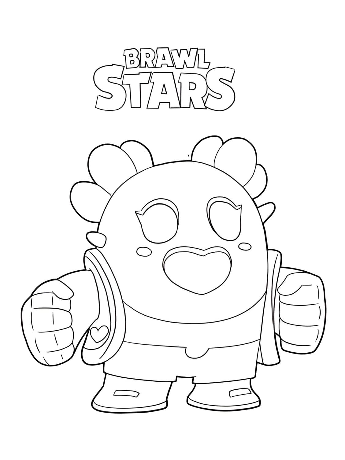 Colorear brawl stars chirriar